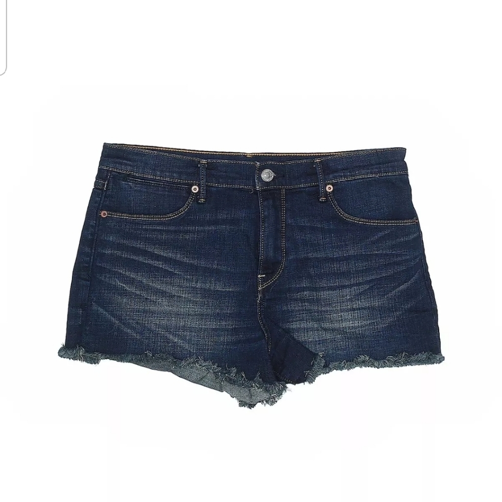 Abercrombie & Fitch women blue shorts 24W